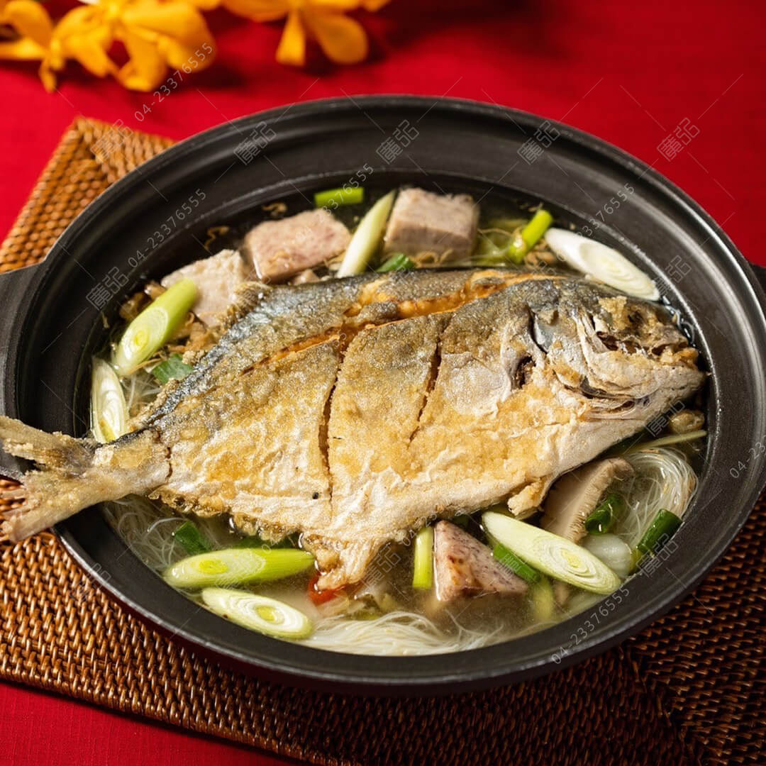 2023年菜黃金鯧魚米粉