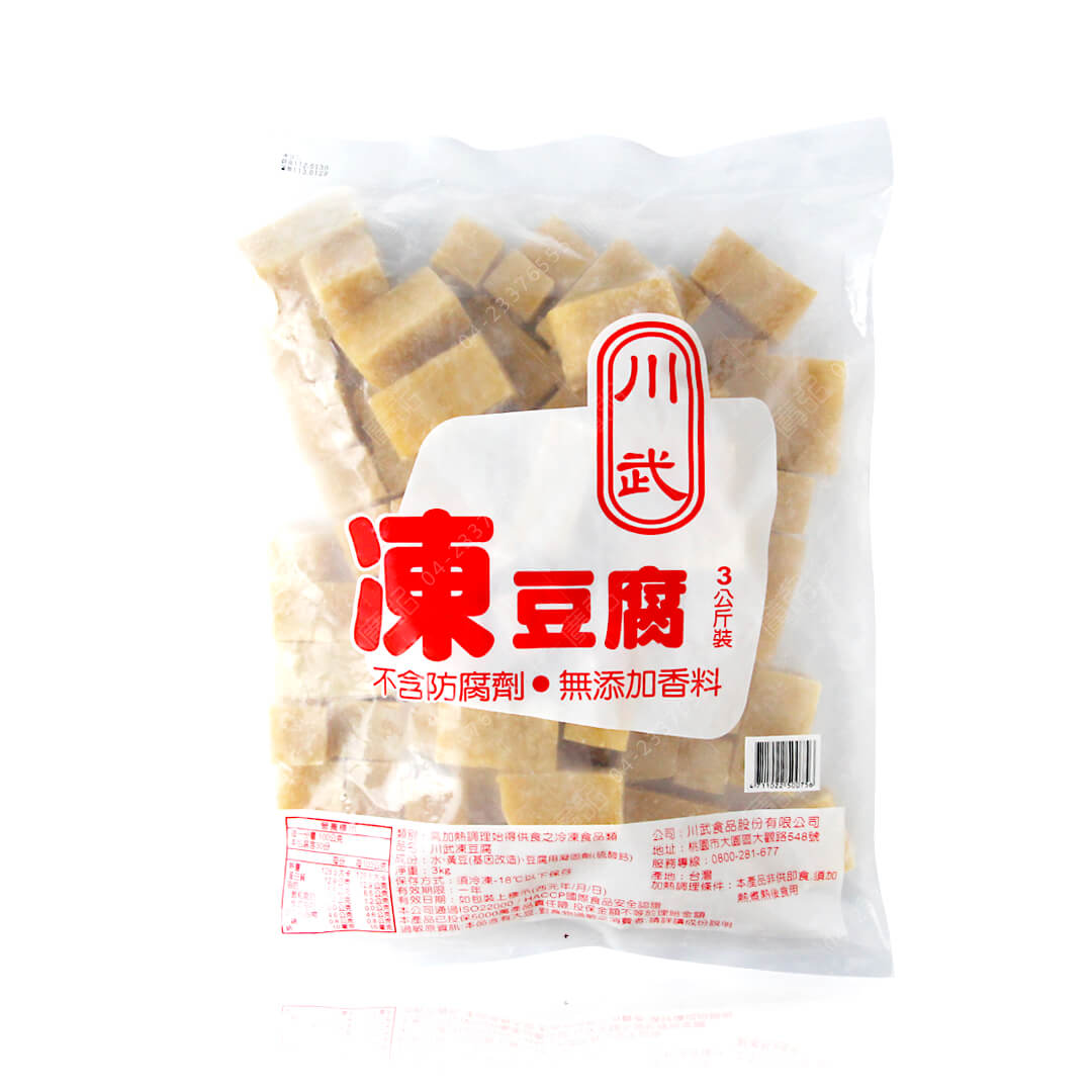 川武凍豆腐外包裝